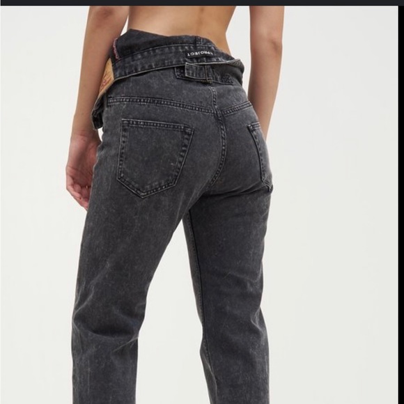 Y-Project asymmetric jeans - stonewash black - Picture 2 of 8